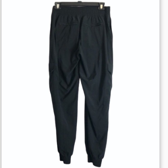 Athleta pant gray color elastic bottom - Picture 2 of 13